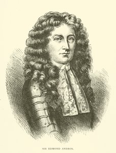 Sir Edmund Andros, gobernador colonial inglés en América del Norte de American School